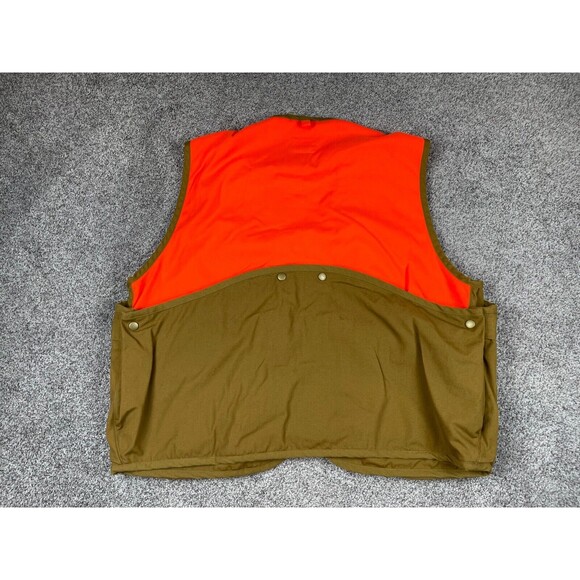 Gander Mountain Guide Series Hunting Vest Mens Large Full Zip Pockets Neon Gorp - Picture 5 of 7